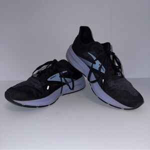 Brooks Launch 9 Low Black/Lavender Women’s Sneakers Size 9 Athletic Running Shoe